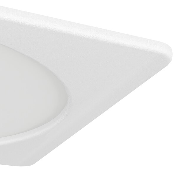 Eglo 901401 - LED Podhledové svítidlo FUEVA LED/10,5W/230V 16,6x16,6 cm bílá