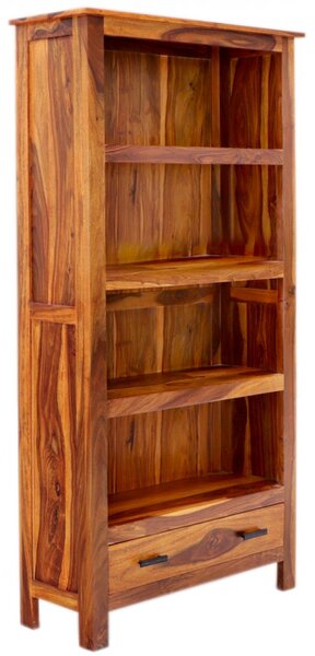 Knihovna Rami 90x180x35 z indického masivu palisandr