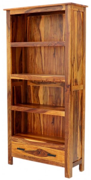 Knihovna Rami 90x180x35 z indického masivu palisandr