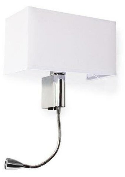 AZzardo AZ2418 nástěnné svítidlo Amadeo tělo svítidla E27 40W + LED 3W kov
