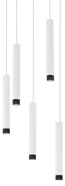 Eglo 93798 - LED závěsné svítidlo RAPARO 5xLED/5W/230V