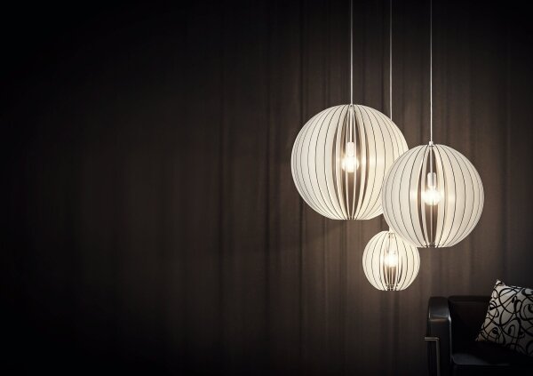 Eglo 94441 - Lustr COSSANO 1xE27/60W/230V