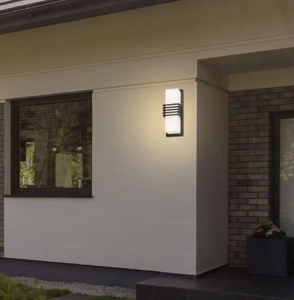 Rabalux 8940 Rodez exteriérové ​​nástěnné svítidlo zabudovaný LED 12W 800lm 4000K IP44 antracitová