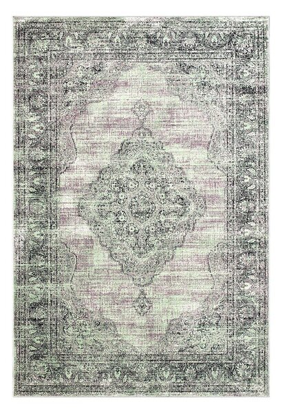 Zeleno-šedé koupelnové předložky v sadě 2 ks 60x100 cm – Foutastic