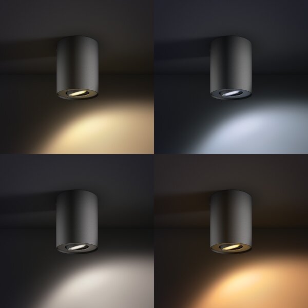 Philips 56330/30/P8 - LED Stmívatelné bodové svítidlo PILLAR Hue 1xGU10/5,5W