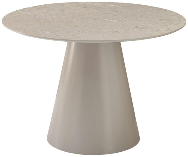 JÍDELNÍ STŮL, šedá, 120/120/75 cm P & B - Jídelní stoly, Online Only