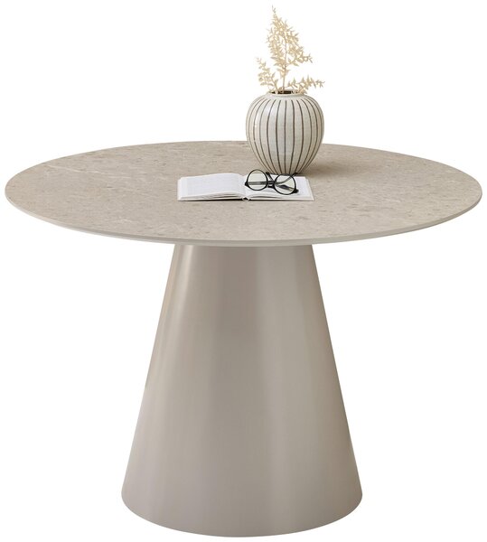 JÍDELNÍ STŮL, šedá, 120/120/75 cm P & B - Jídelní stoly, Online Only