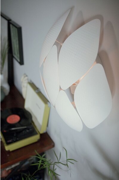 Philips 40963/31/PN - Nástěnné svítidlo MYLIVING CHIFFON 1xE27/60W/230V