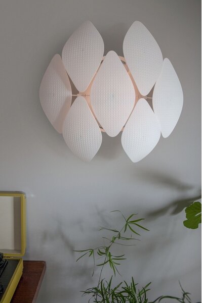 Philips 40963/31/PN - Nástěnné svítidlo MYLIVING CHIFFON 1xE27/60W/230V