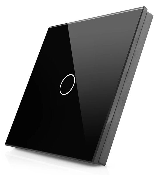 Skleněný panel pro jednoduchý vypínač ROON - R-1C-B