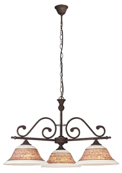 Rabalux 7747 - Lustr na řetězu MAGDALENA 3xE27/60W/230V