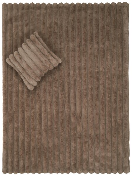 KOŽEŠINOVÁ DEKA, polyester, 150/200 cm Novel - Deky