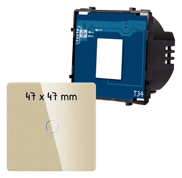 Modul jednoduchého dotykového vypínače R-T601+CR-G