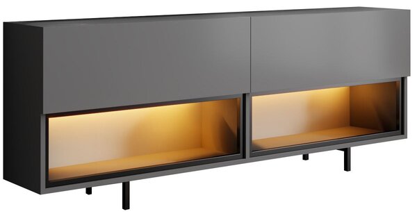 TV stolek/skříňka Eukol 1 (antracit). Akce -20%