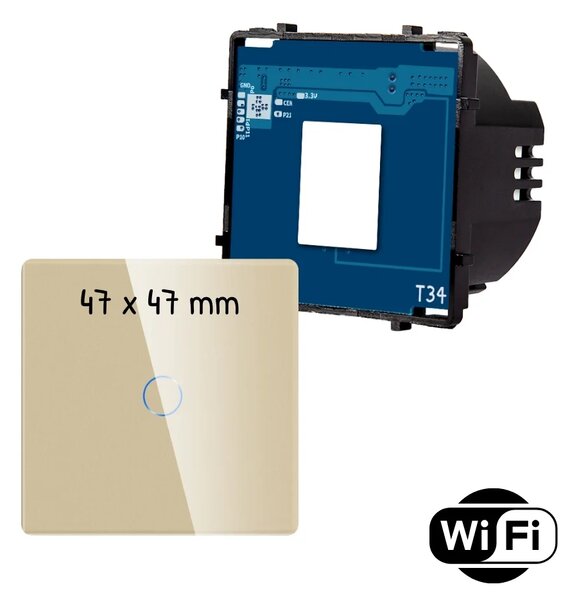 Modul jednoduchého dotykového vypínače s wifi R-T601-wifi+CR-G