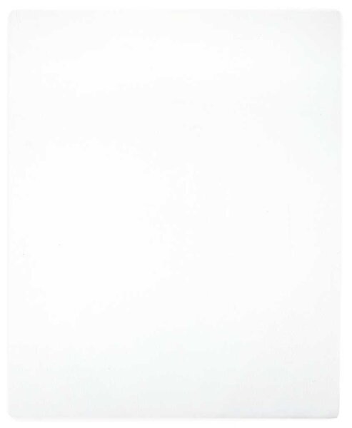 Jersey prostěradlo bílé 90x200 cm bavlna 136240