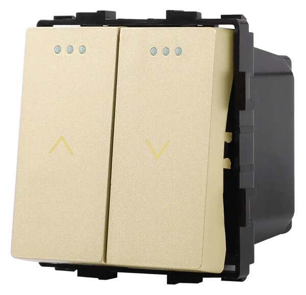 Mechanický žaluziový vypínač R-M602W-G
