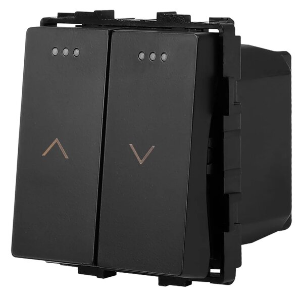 Mechanický žaluziový vypínač R-M602W-B