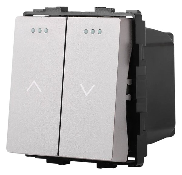 Mechanický žaluziový vypínač R-M602W-GR