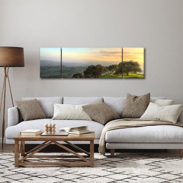 Obraz - Výhled z kopce (170x50 cm)