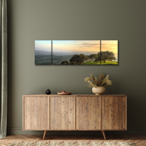 Obraz - Výhled z kopce (170x50 cm)