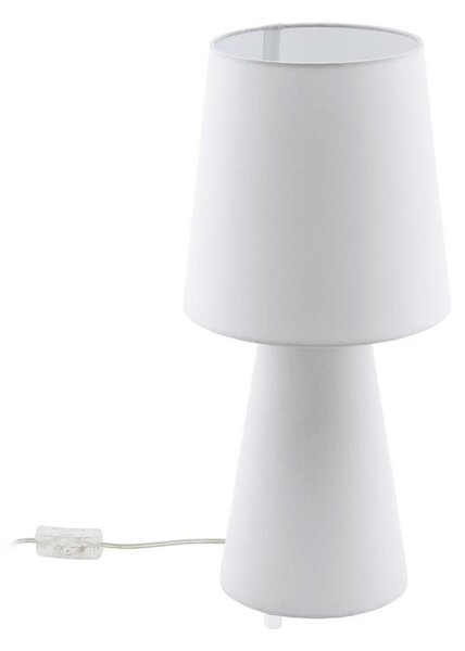 Eglo 79128 - Stolní lampa CARPARA 2xE27/12W/230V