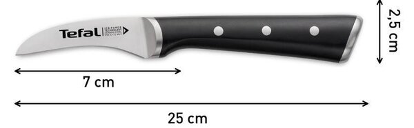 ICE FORCE nerezový nůž vykrajovací 7 cm TEFAL K2321214