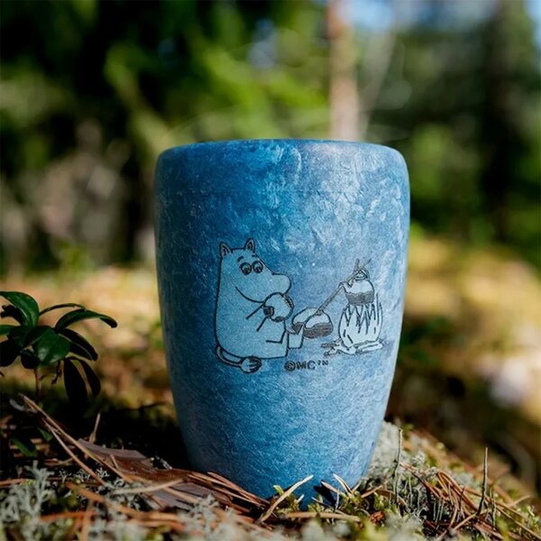 Kupilka Hrnek kuksa Kupilka Moomin 0,3l, modrý