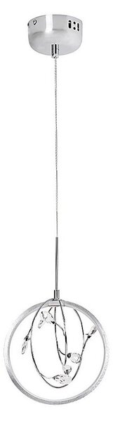 Rabalux 1493 - LED Křišťálový lustr na lanku CHRISSY LED/7W/230V 480 lm