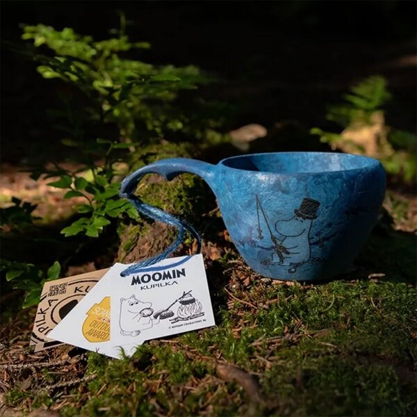 Kupilka Hrnek kuksa Kupilka Moominpappa 0,37l, modrý