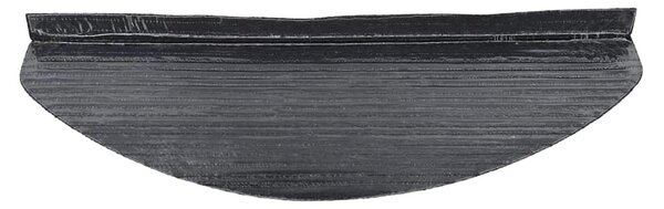 Samolepicí nášlapy na schody 15 ks 56x17x3 cm černé 136390