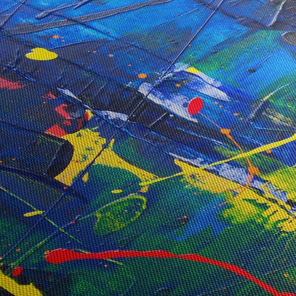 Obraz - Abstrakce (125x70 cm)