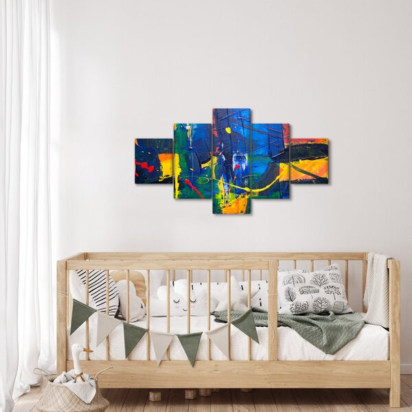 Obraz - Abstrakce (125x70 cm)