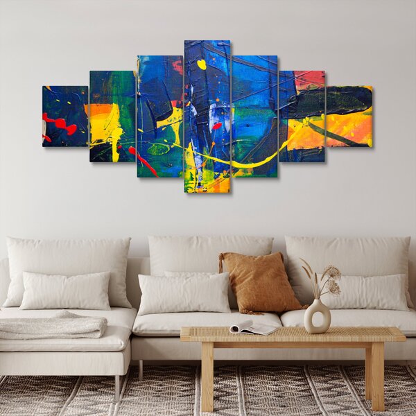Obraz - Abstrakce (210x100 cm)