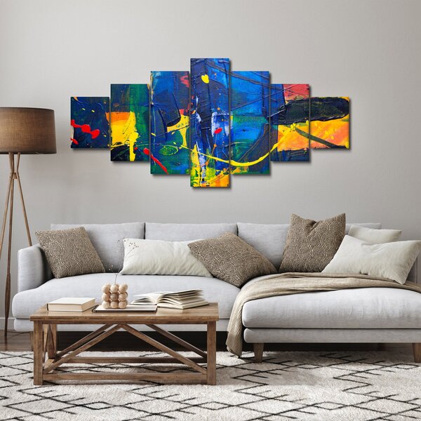 Obraz - Abstrakce (210x100 cm)