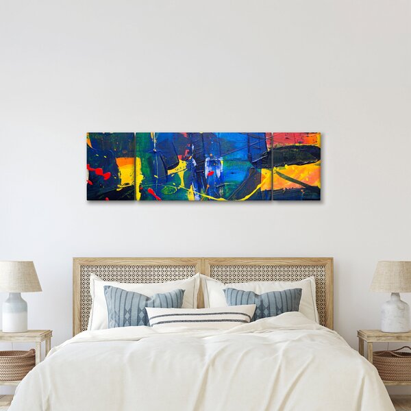 Obraz - Abstrakce (170x50 cm)