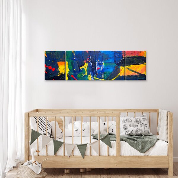 Obraz - Abstrakce (170x50 cm)