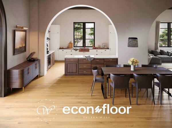 VINYLOVÁ PODLAHA (m²) přírodní barvy Econfloor - Vinylové podlahy, Online Only