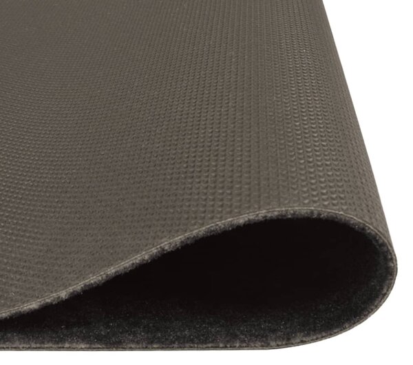 Kuchyňský koberec omyvatelný Vaření černý 45 x 150 cm samet 136549