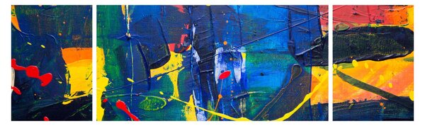 Obraz - Abstrakce (170x50 cm)