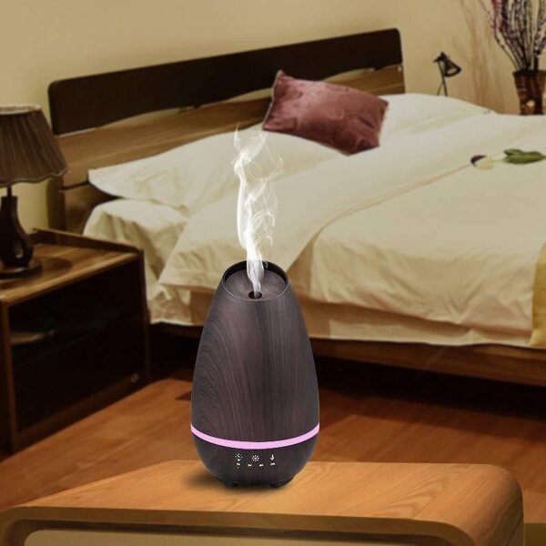 LED RGB Zvlhčovač a ionizátor vzduchu 500 ml