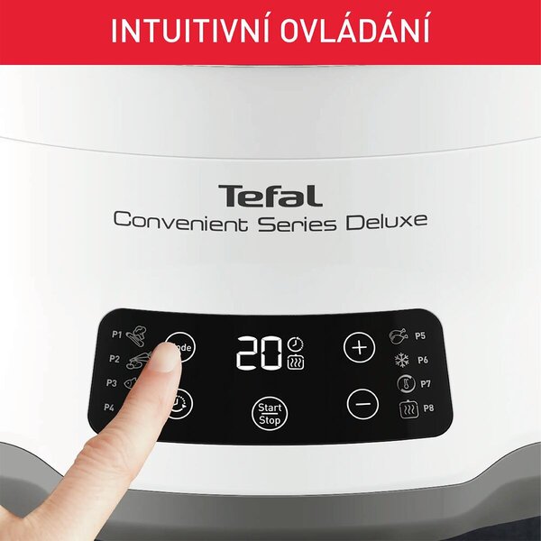 Convenient Series Deluxe Parní hrnec, bílý TEFAL VC502D10