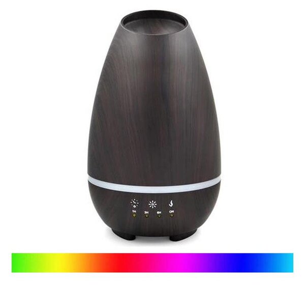 LED RGB Zvlhčovač a ionizátor vzduchu 500 ml