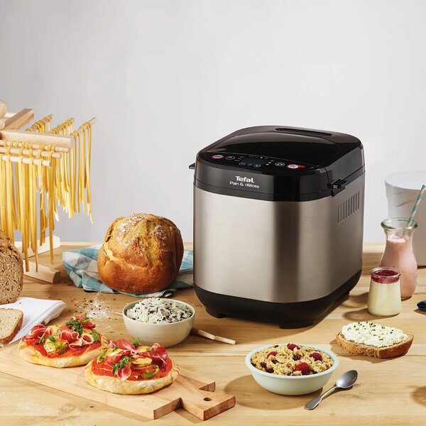 Pain & Delices Domácí pekárna, nerezová/černá TEFAL PF240E38