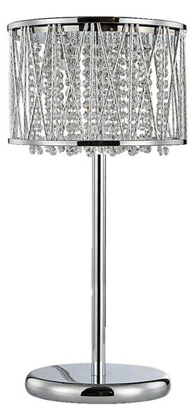 LUXERA 46117 - Křišťálová stolní lampa STIXX 3xG9/33W/230V