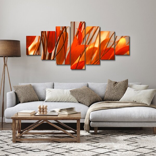 Obraz okvětních lístků (210x100 cm)