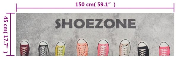 Kuchyňský koberec omyvatelný Shoezone 45 x 150 cm samet 136561