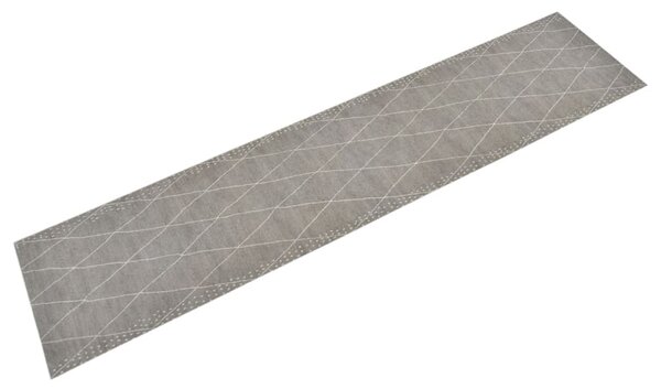 Kuchyňský koberec omyvatelný Kosočtverce 60 x 300 cm samet 136566