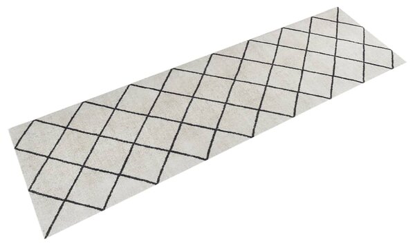 Kuchyňský koberec omyvatelný Čtverec 45 x 150 cm samet 136567