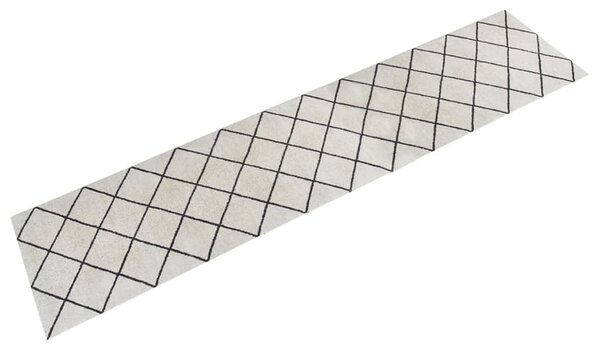 Kuchyňský koberec omyvatelný Čtverec 60 x 300 cm samet 136569